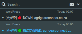 Screenshots 10 email received